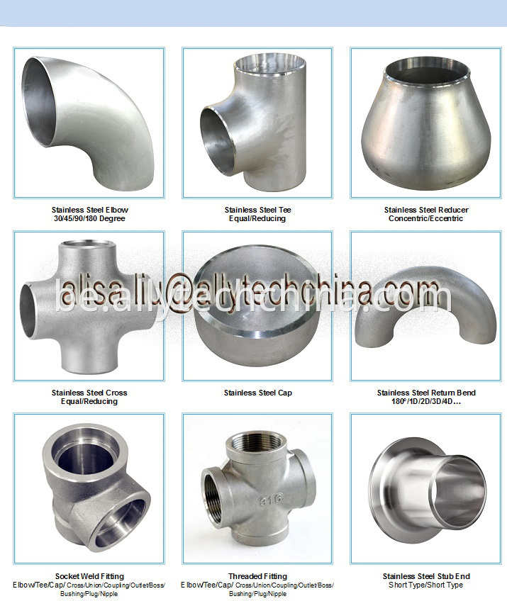 Найвышэйшая якасць-304-316L-нержавеючая сталь-роўны трайнік Top-Quality-304-316L-Stainless-Steel-Equal-Tee